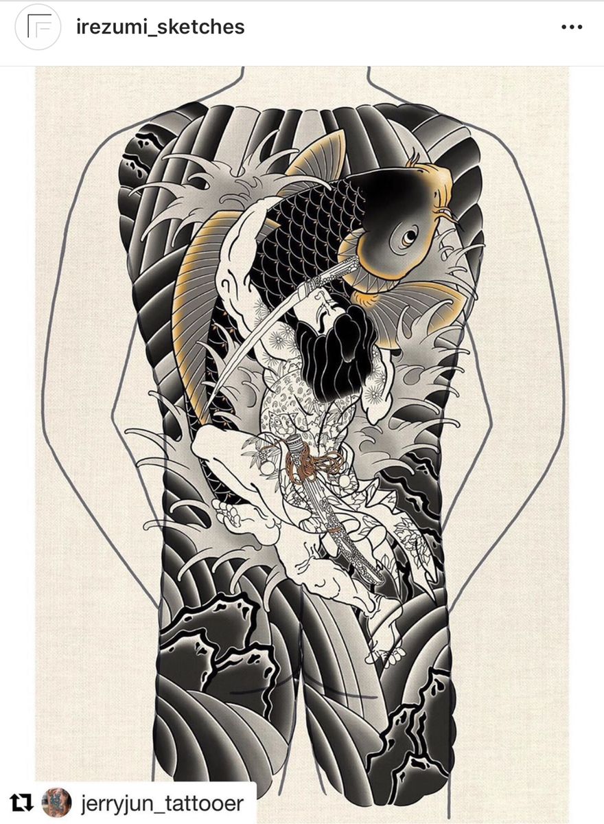 900+ ý tưởng hay nhất về Samurai tattoo trong 2026