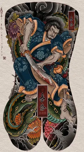 900+ ý tưởng hay nhất về Samurai tattoo trong 2026