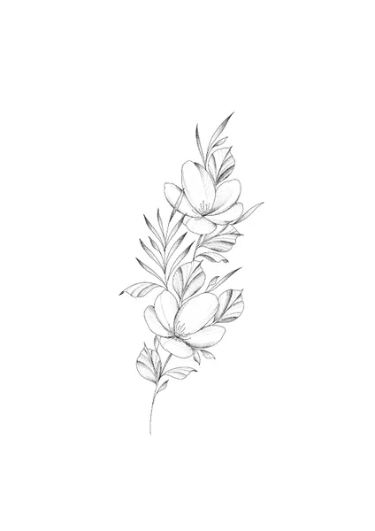flowers tattoo