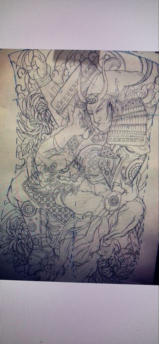 900+ ý tưởng hay nhất về Samurai tattoo trong 2026