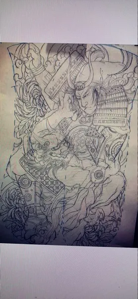 900+ ý tưởng hay nhất về Samurai tattoo trong 2026