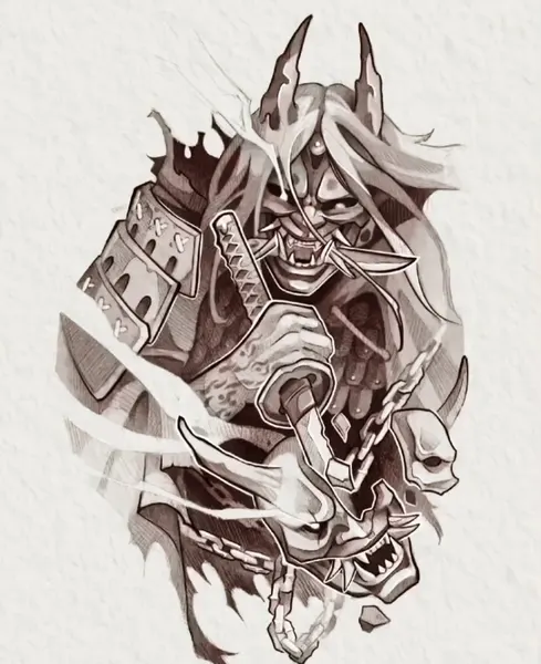 900+ ý tưởng hay nhất về Samurai tattoo trong 2026