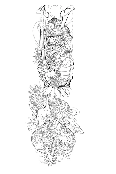 900+ ý tưởng hay nhất về Samurai tattoo trong 2026