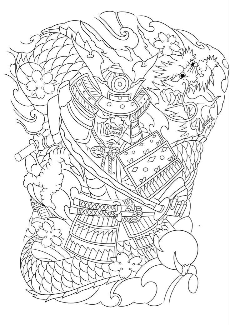 900+ ý tưởng hay nhất về Samurai tattoo trong 2026