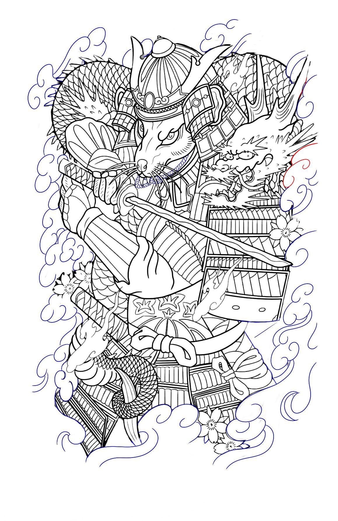 900+ ý tưởng hay nhất về Samurai tattoo trong 2026