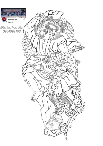 900+ ý tưởng hay nhất về Samurai tattoo trong 2026