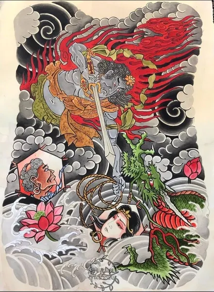 900+ ý tưởng hay nhất về Samurai tattoo trong 2026
