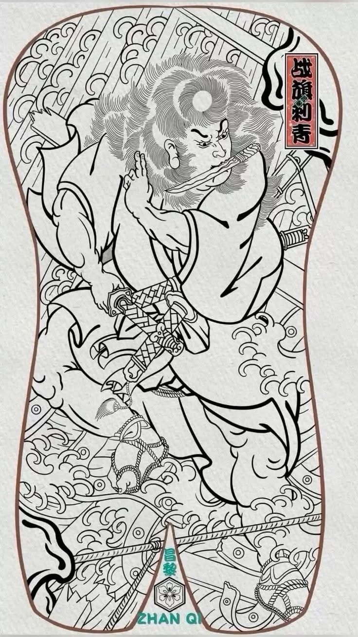 900+ ý tưởng hay nhất về Samurai tattoo trong 2026