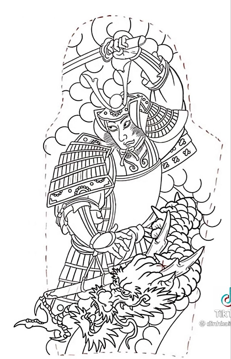 900+ ý tưởng hay nhất về Samurai tattoo trong 2026