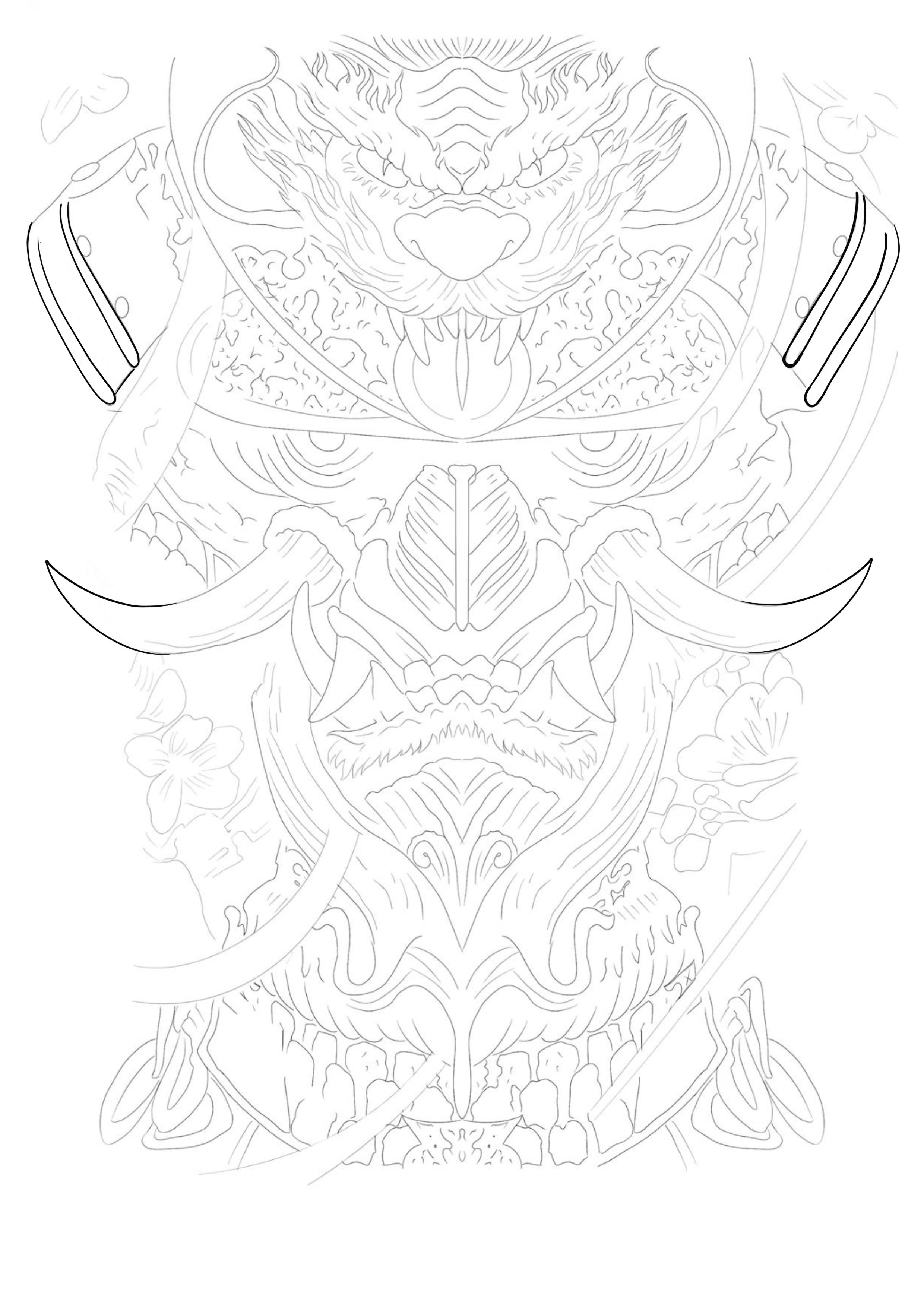 900+ ý tưởng hay nhất về Samurai tattoo trong 2026