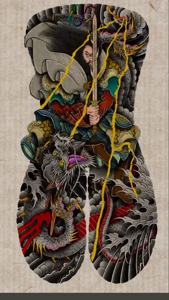 900+ ý tưởng hay nhất về Samurai tattoo trong 2026