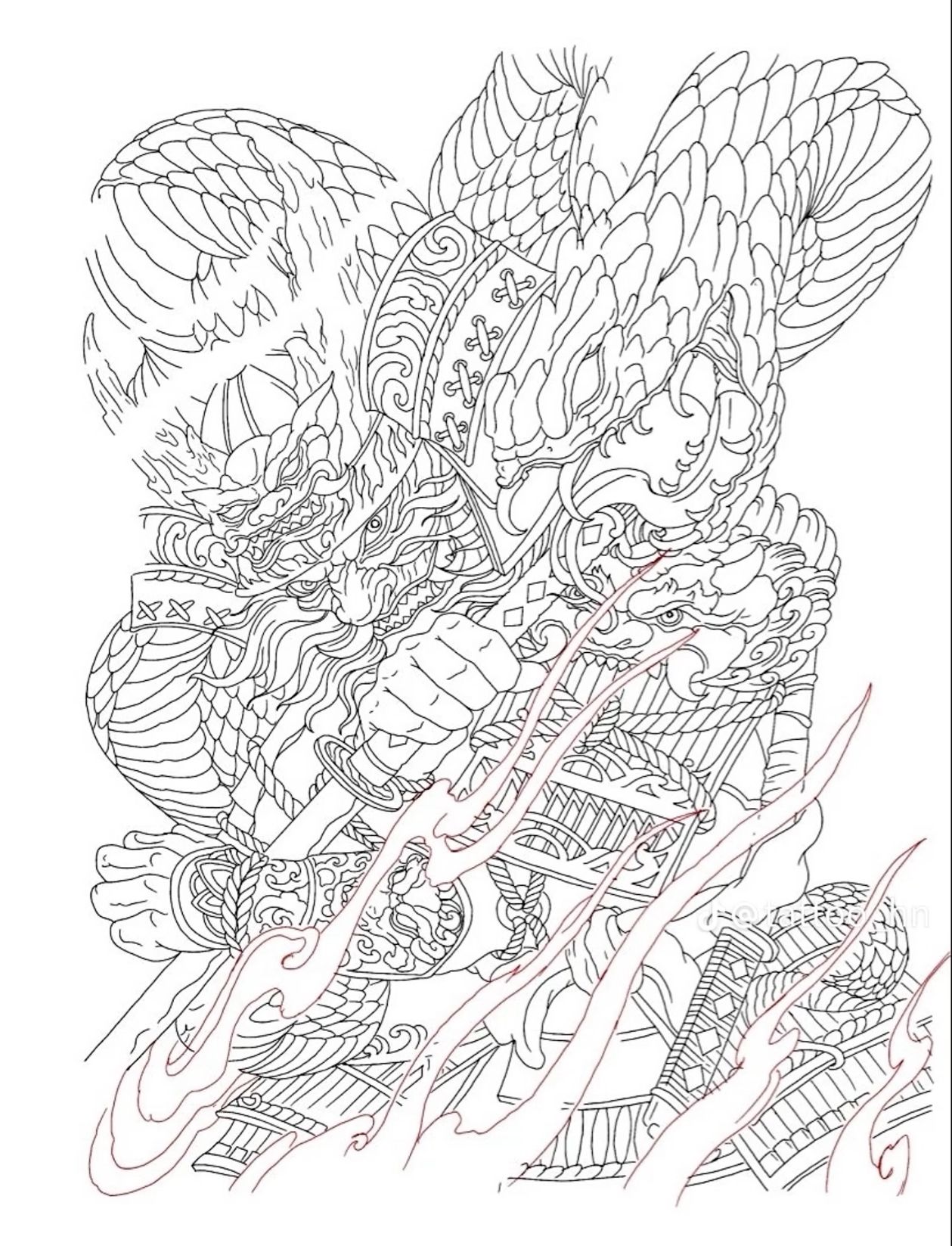900+ ý tưởng hay nhất về Samurai tattoo trong 2026