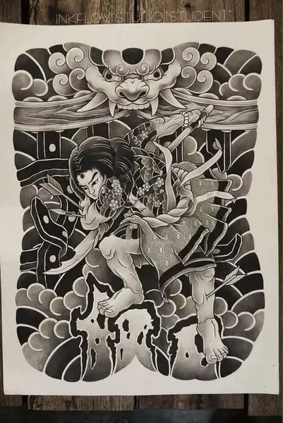 900+ ý tưởng hay nhất về Samurai tattoo trong 2026