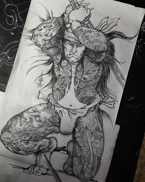 900+ ý tưởng hay nhất về Samurai tattoo trong 2026