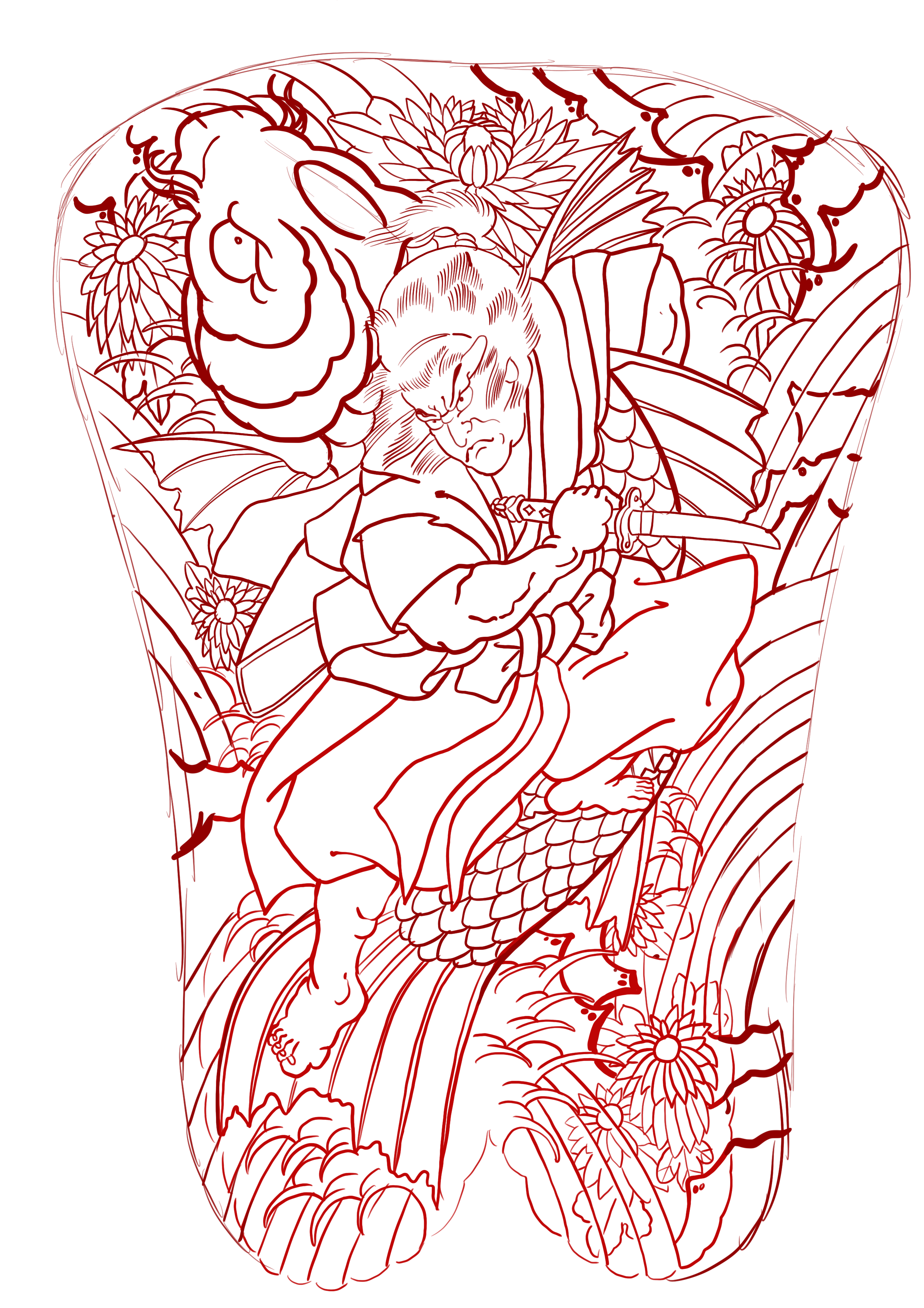 900+ ý tưởng hay nhất về Samurai tattoo trong 2026
