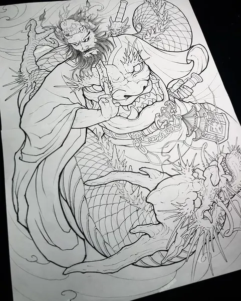 900+ ý tưởng hay nhất về Samurai tattoo trong 2026