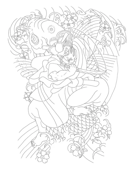 900+ ý tưởng hay nhất về Samurai tattoo trong 2026