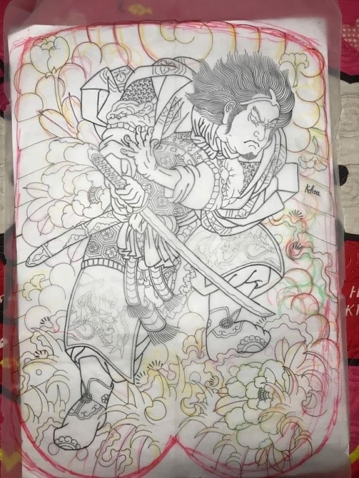 900+ ý tưởng hay nhất về Samurai tattoo trong 2026