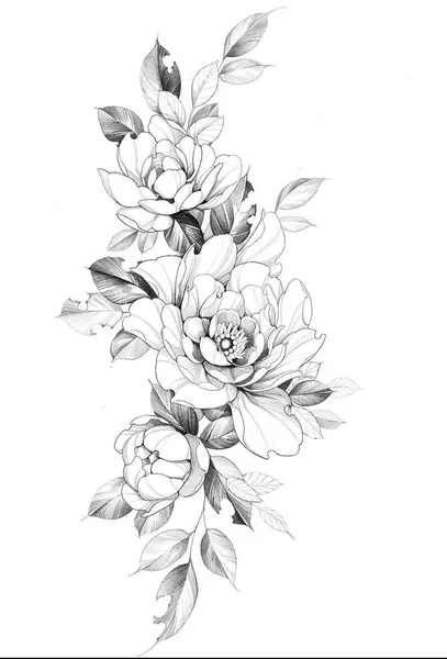 flowers tattoo