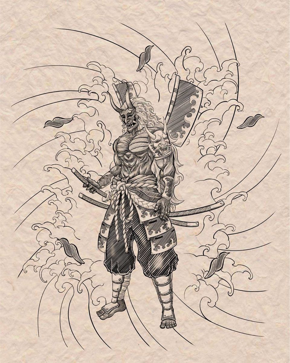 900+ ý tưởng hay nhất về Samurai tattoo trong 2026