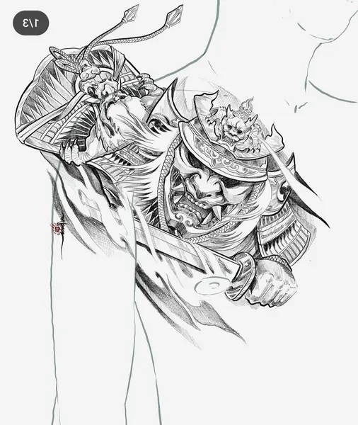 900+ ý tưởng hay nhất về Samurai tattoo trong 2026
