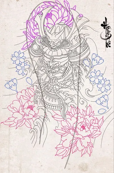 900+ ý tưởng hay nhất về Samurai tattoo trong 2026