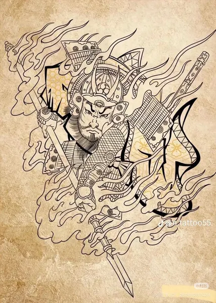 900+ ý tưởng hay nhất về Samurai tattoo trong 2026