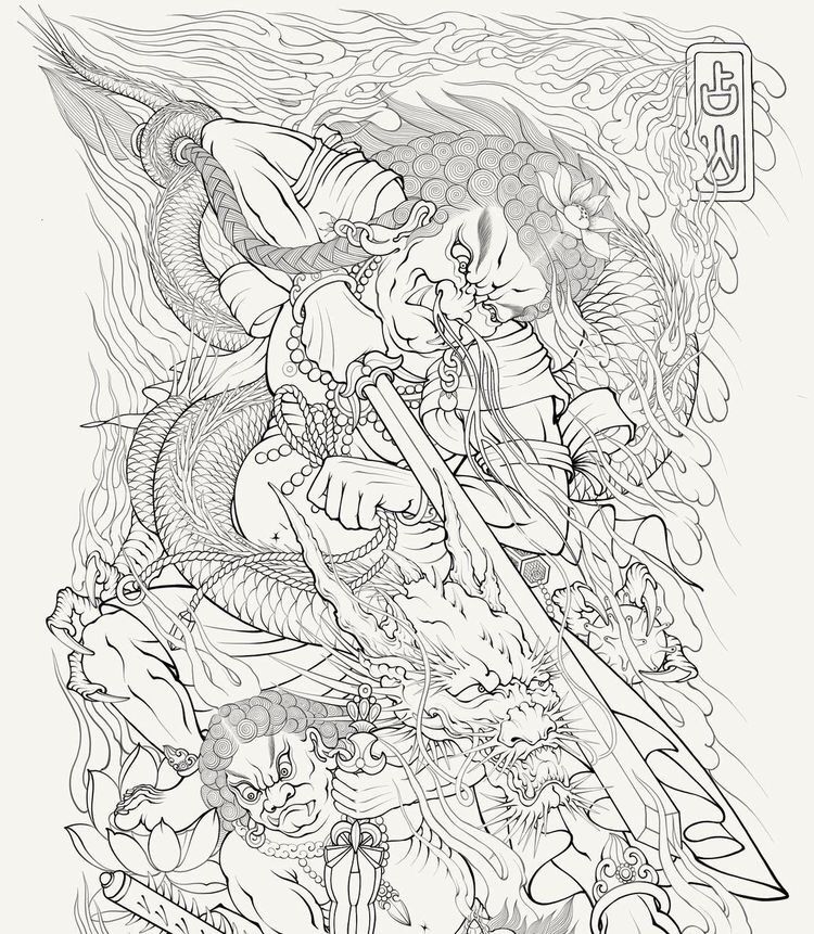 900+ ý tưởng hay nhất về Samurai tattoo trong 2026