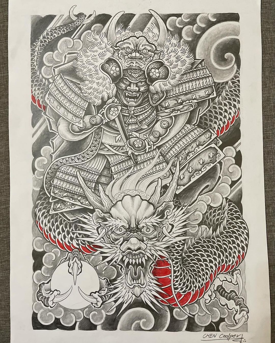 900+ ý tưởng hay nhất về Samurai tattoo trong 2026