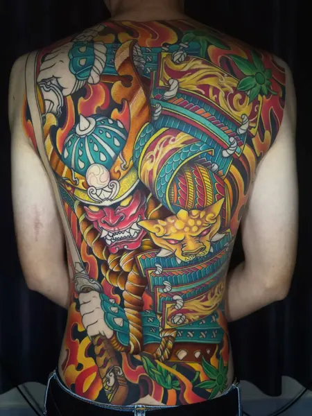 900+ ý tưởng hay nhất về Samurai tattoo trong 2026