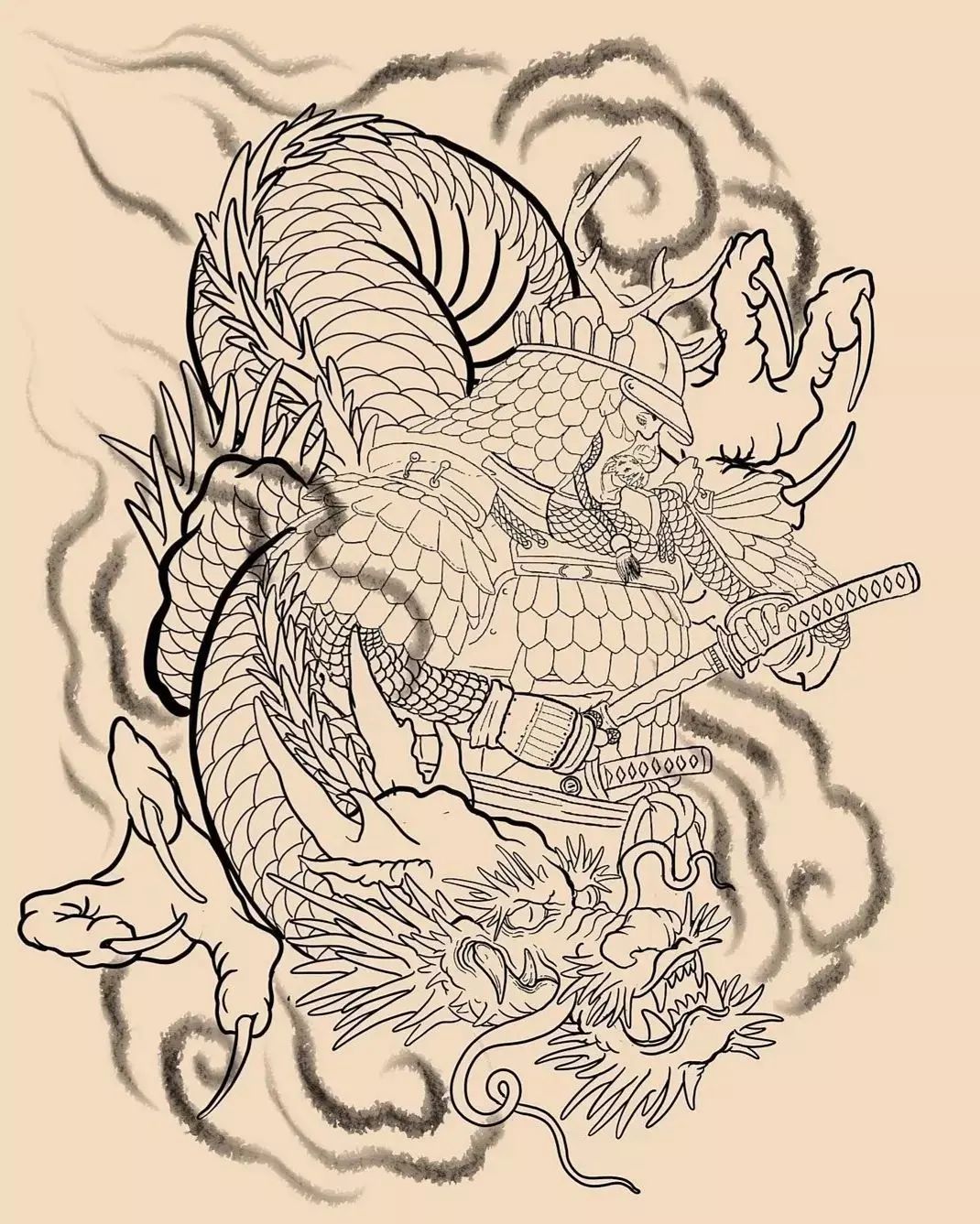 900+ ý tưởng hay nhất về Samurai tattoo trong 2026