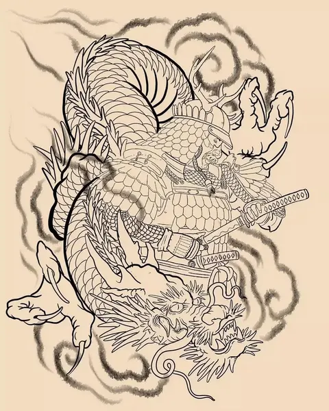 900+ ý tưởng hay nhất về Samurai tattoo trong 2026