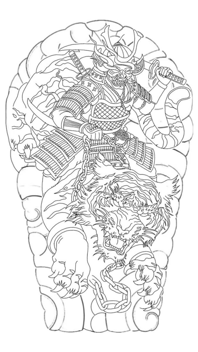 900+ ý tưởng hay nhất về Samurai tattoo trong 2026