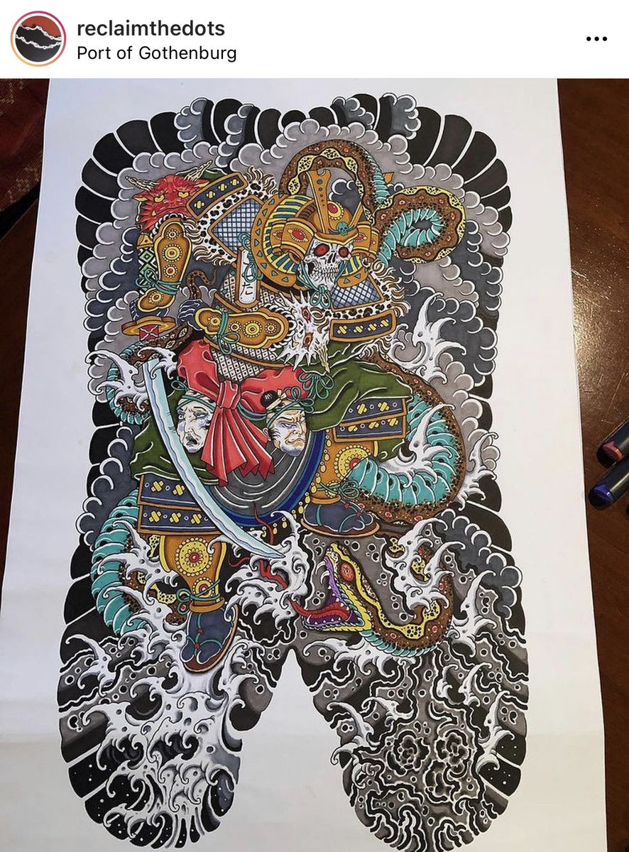 900+ ý tưởng hay nhất về Samurai tattoo trong 2026