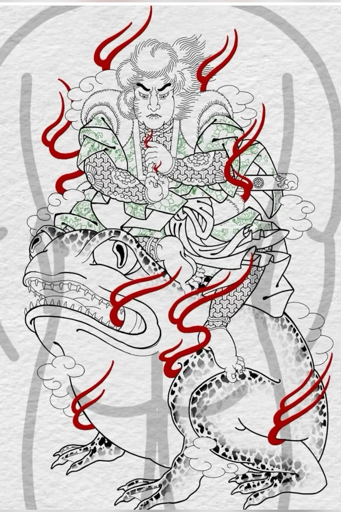 900+ ý tưởng hay nhất về Samurai tattoo trong 2026