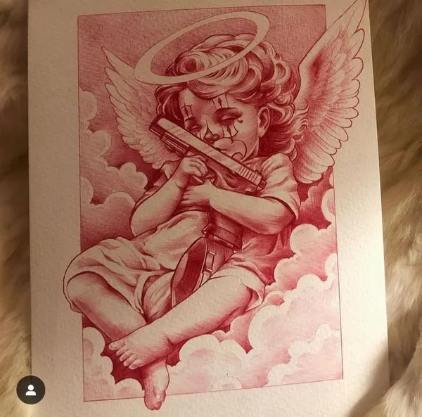 angel tattoos