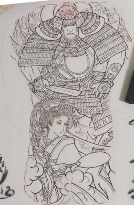 900+ ý tưởng hay nhất về Samurai tattoo trong 2026