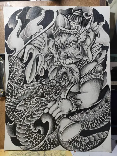 900+ ý tưởng hay nhất về Samurai tattoo trong 2026