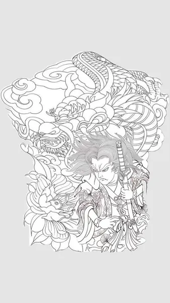 900+ ý tưởng hay nhất về Samurai tattoo trong 2026