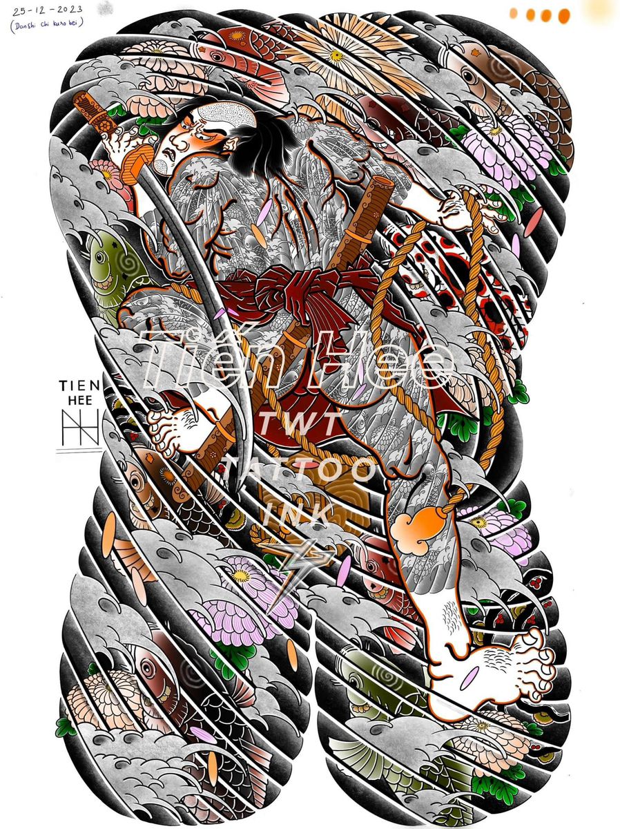 900+ ý tưởng hay nhất về Samurai tattoo trong 2026