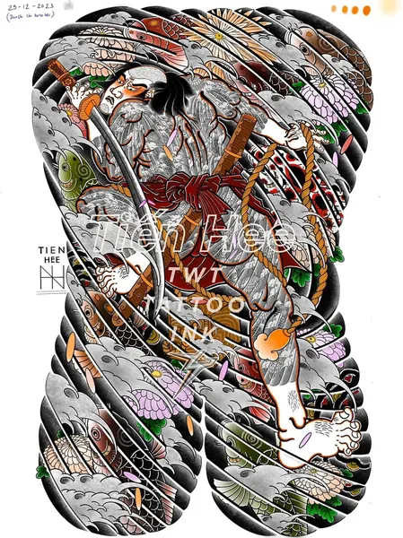 900+ ý tưởng hay nhất về Samurai tattoo trong 2026