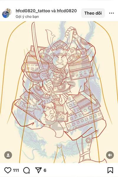 900+ ý tưởng hay nhất về Samurai tattoo trong 2026