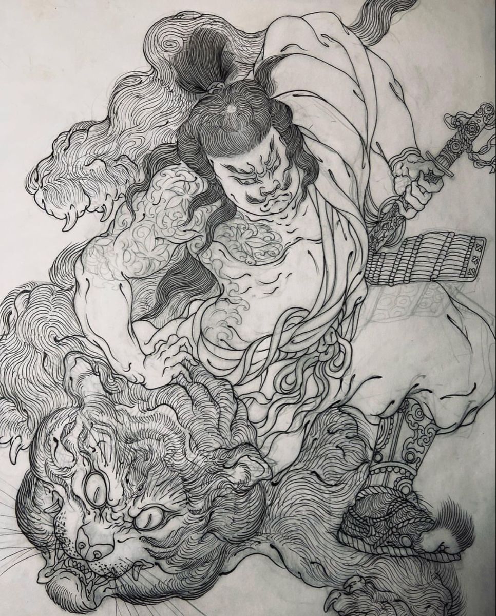 900+ ý tưởng hay nhất về Samurai tattoo trong 2026