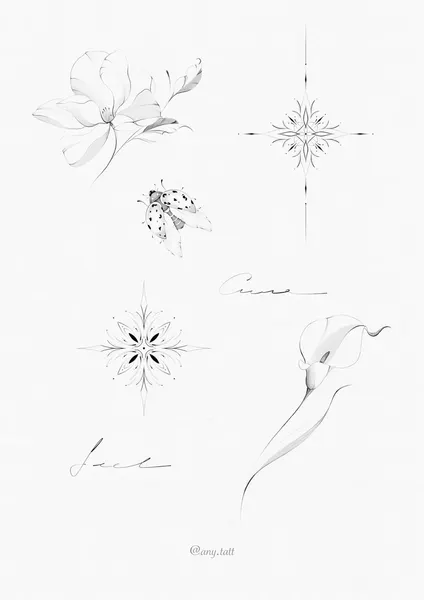 flowers tattoo