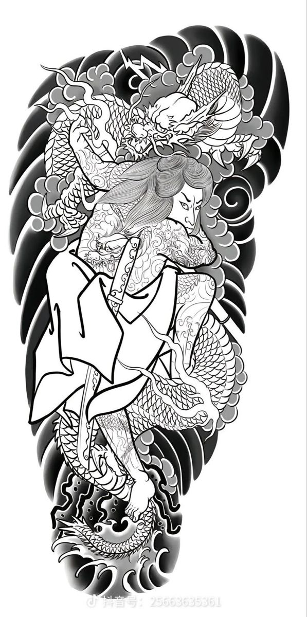 900+ ý tưởng hay nhất về Samurai tattoo trong 2026