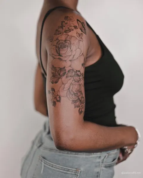 Flower, Rose, 커버업