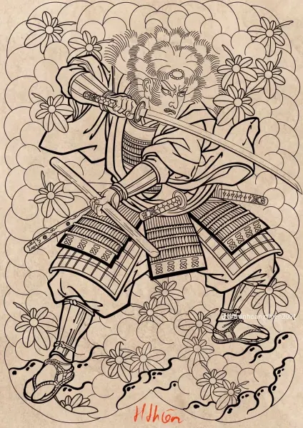 900+ ý tưởng hay nhất về Samurai tattoo trong 2026