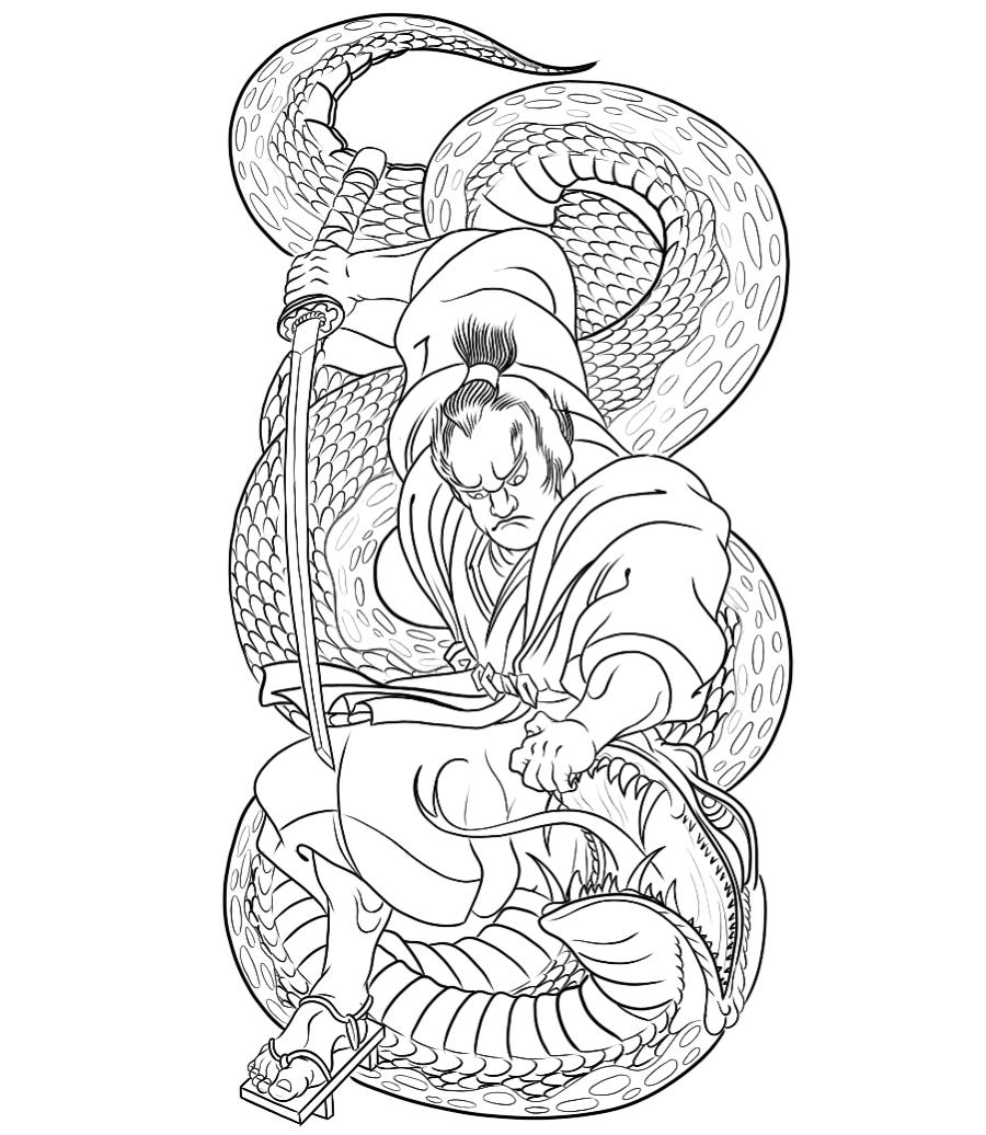 900+ ý tưởng hay nhất về Samurai tattoo trong 2026