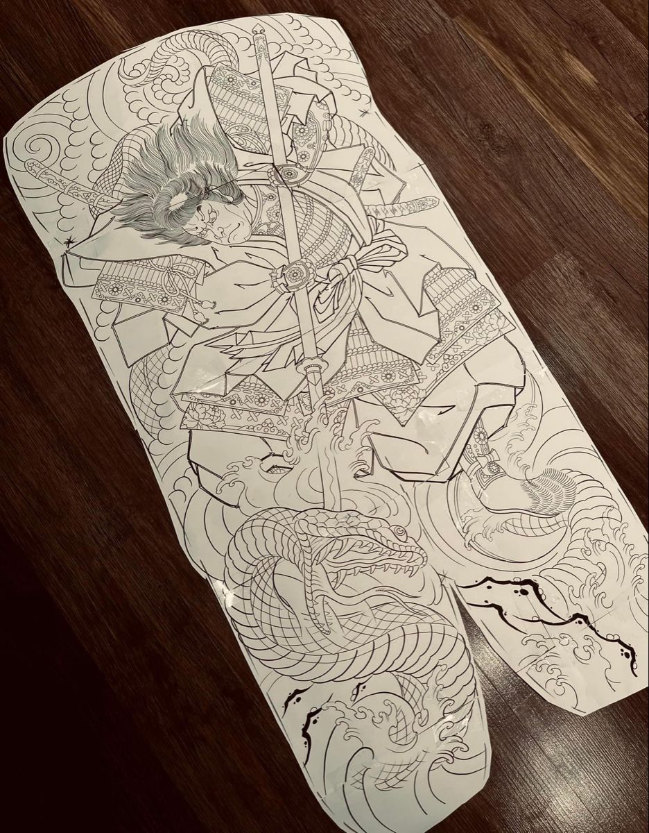 900+ ý tưởng hay nhất về Samurai tattoo trong 2026
