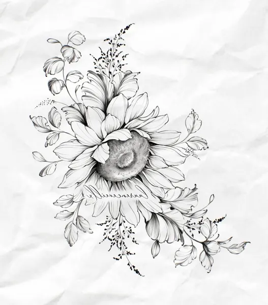 flowers tattoo